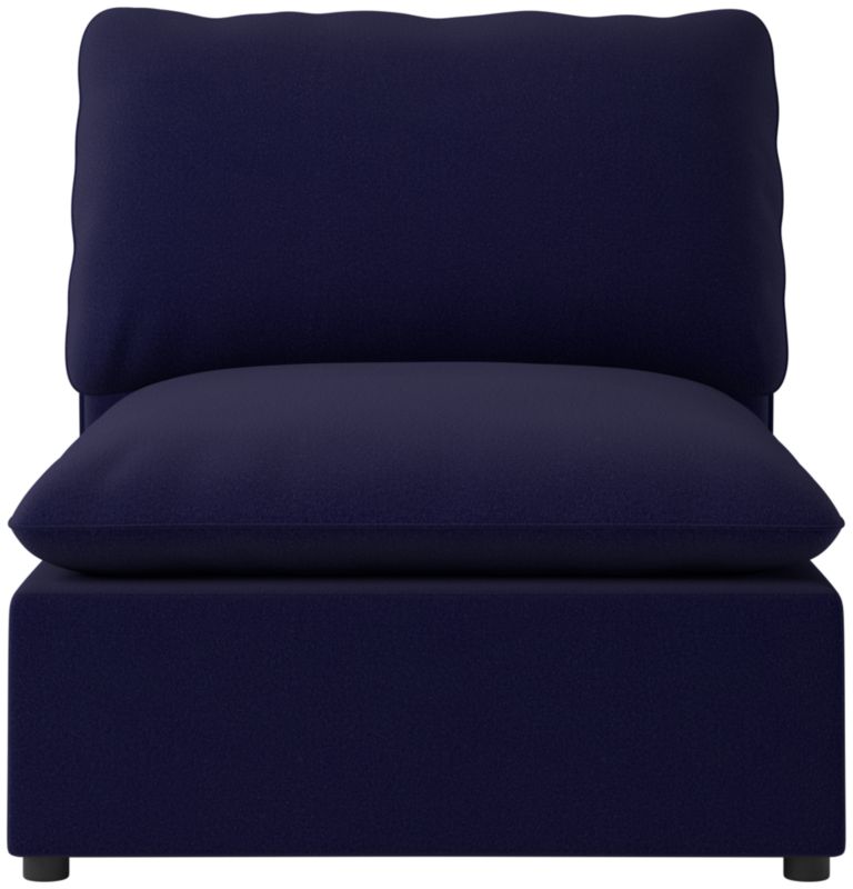 Viewing product image Lumis Snow White Performance Fabric Standard Depth Armless Chair - image 1 of 12