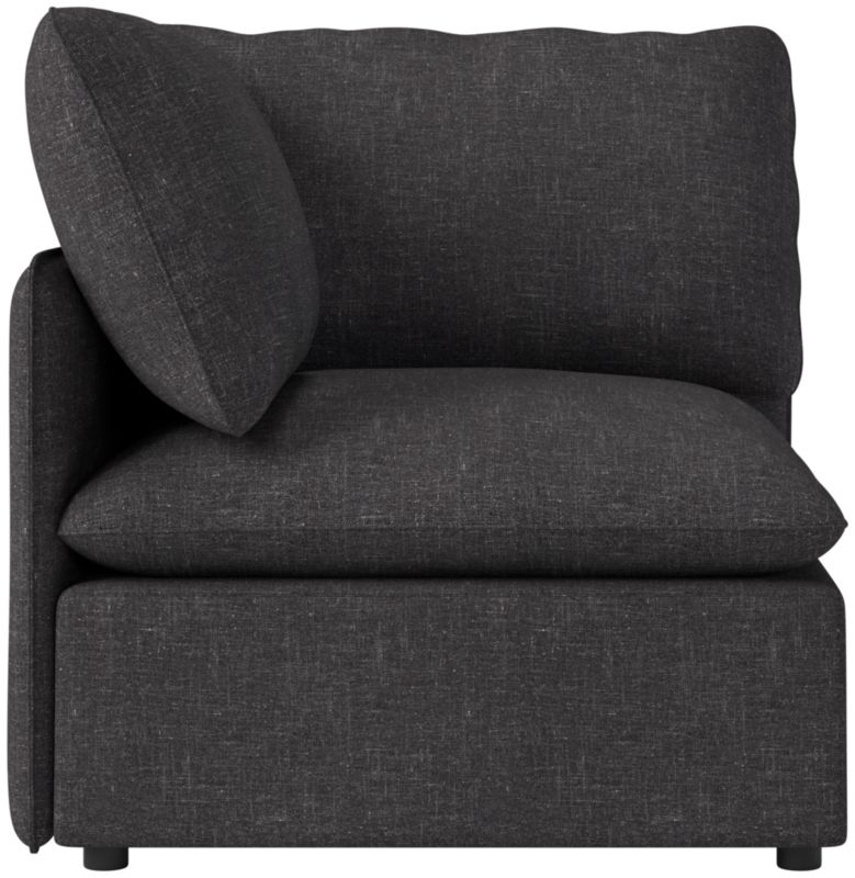 Viewing product image Lumis Snow White Performance Fabric Standard Depth Corner Chair - image 1 of 12