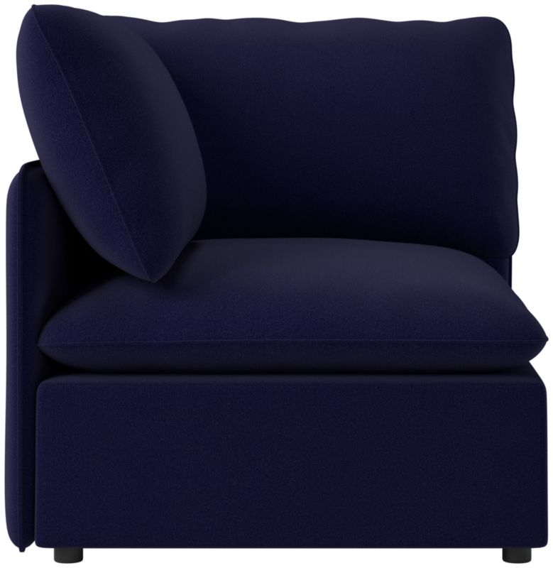 Viewing product image Lumis Snow White Performance Fabric Standard Depth Corner Chair - image 1 of 12