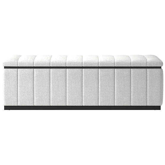 Foret 59"  Elliot Dove Black Bench