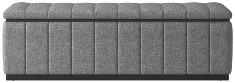 Forte Hatch Charcoal Black Bench - image 0 of 4