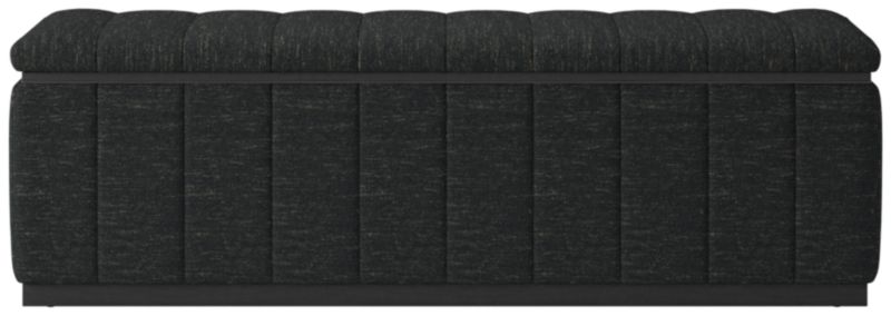 Viewing product image Foret 59"  Curious Ebony Black Bench - image 1 of 4