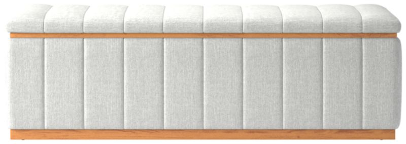 Forte Elliot Dove Natural Bench - image 0 of 4