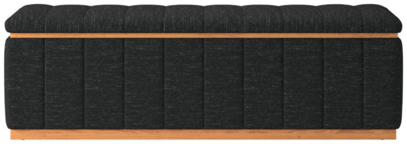 Forte Curious Ebony Natural Bench - image 0 of 4