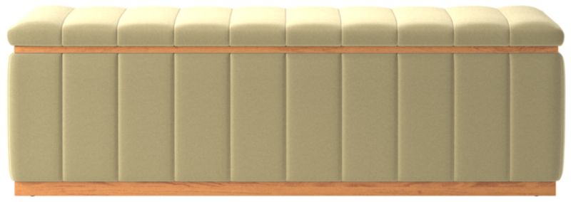 Forte Luca Camel Natural Bench - image 0 of 4