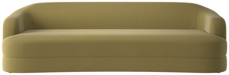 Mylene 97" Curved Sofa by goop - image 0 of 10