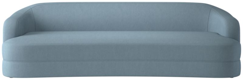 Mylene 97" Curved Sofa by goop - image 0 of 10