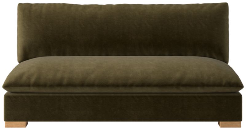 Deseo 65" Standard Depth Armless Loveseat - image 0 of 9