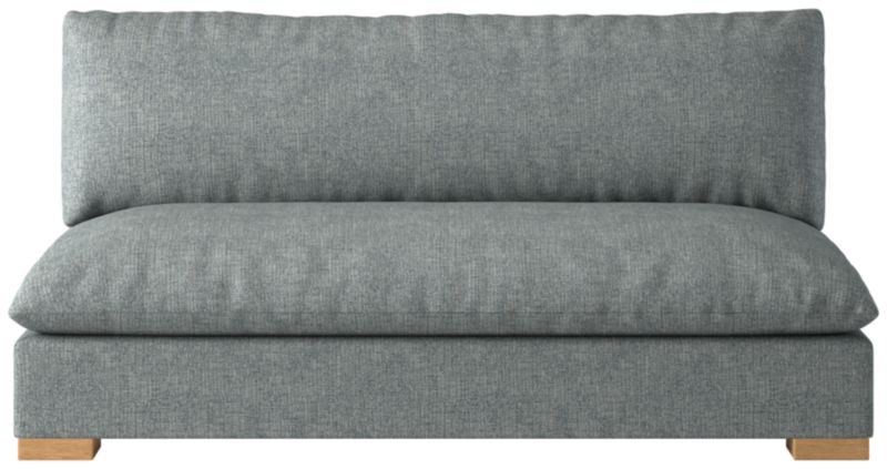 Deseo 65" Standard Depth Armless Loveseat - image 0 of 9