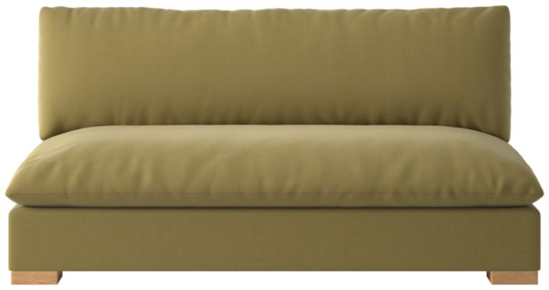 Deseo 65" Standard Depth Armless Loveseat - image 0 of 9