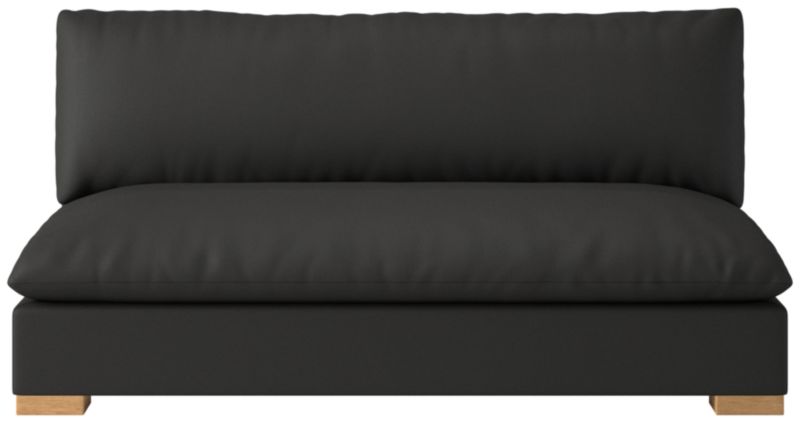 Deseo 65" Standard Depth Armless Loveseat - image 0 of 9