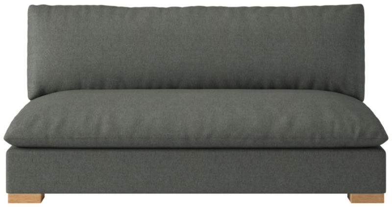 Deseo 65" Standard Depth Armless Loveseat - image 0 of 9