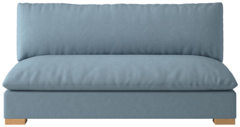 Deseo 65" Standard Depth Armless Loveseat - image 0 of 9