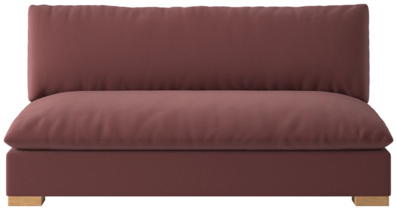 Deseo 65" Standard Depth Armless Loveseat - image 0 of 9