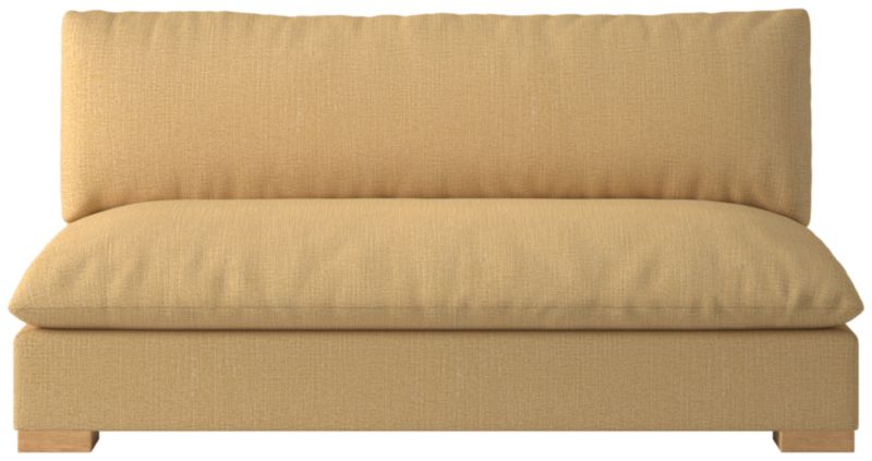 Deseo 65" Standard Depth Armless Loveseat - image 0 of 9