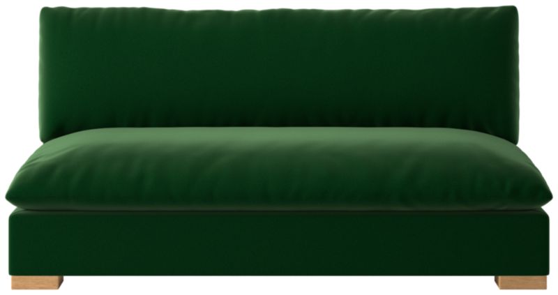 Deseo 65" Standard Depth Armless Loveseat - image 0 of 9