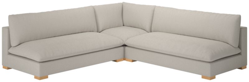 Deseo 3-Piece Modular Standard Depth Sectional Sofa - image 0 of 8