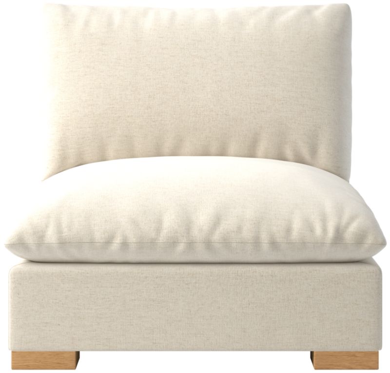 Deseo Standard Depth Armless Chair - image 0 of 9