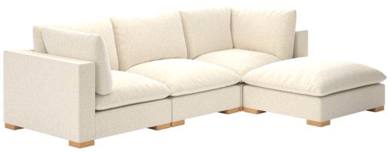 Deseo 4-Piece Modular Standard Depth Sectional Sofa - image 0 of 8