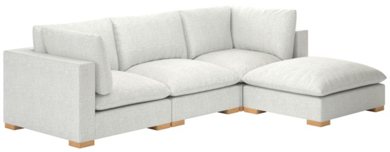 Deseo 4-Piece Modular Standard Depth Sectional Sofa - image 0 of 8