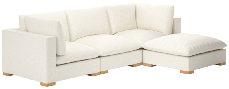 Deseo 4-Piece Modular Standard Depth Sectional Sofa - image 0 of 8