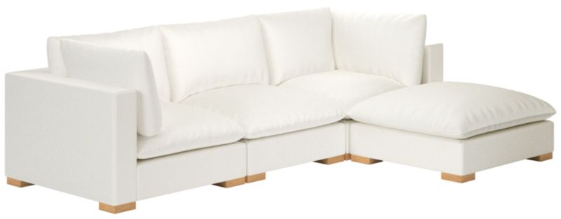 Deseo 4-Piece Modular Standard Depth Sectional Sofa - image 0 of 8