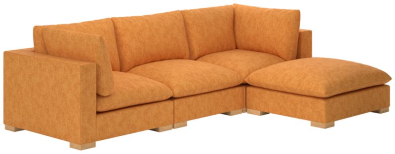 Deseo 4-Piece Modular Standard Depth Sectional Sofa - image 0 of 8