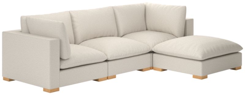 Deseo 4-Piece Modular Standard Depth Sectional Sofa - image 0 of 8