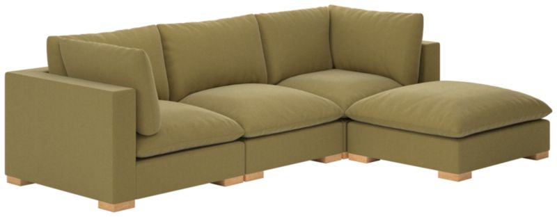 Deseo 4-Piece Modular Standard Depth Sectional Sofa - image 0 of 8