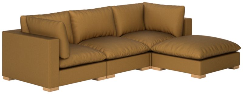 Deseo 4-Piece Modular Standard Depth Sectional Sofa - image 0 of 8