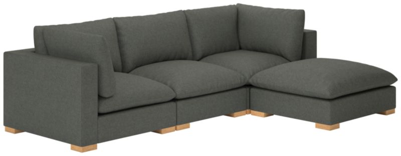 Deseo 4-Piece Modular Standard Depth Sectional Sofa - image 0 of 8