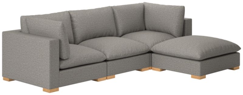 Deseo 4-Piece Modular Standard Depth Sectional Sofa - image 0 of 8