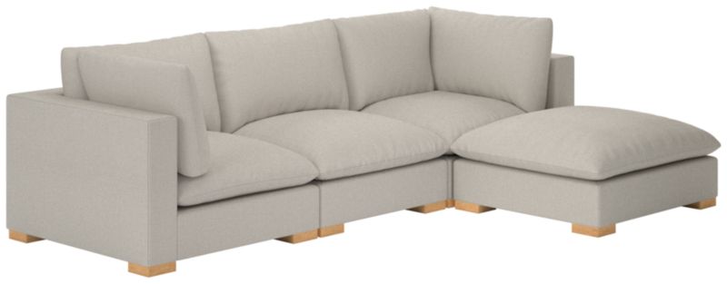 Deseo 4-Piece Modular Standard Depth Sectional Sofa - image 0 of 8