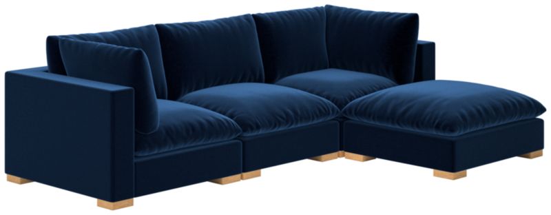 Deseo 4-Piece Modular Standard Depth Sectional Sofa - image 0 of 8