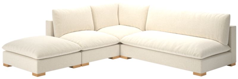 Deseo 4-Piece Modular Standard Depth Sectional Sofa with Loveseat - image 0 of 8