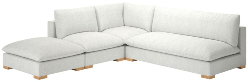 Deseo 4-Piece Modular Standard Depth Sectional Sofa with Loveseat - image 0 of 8