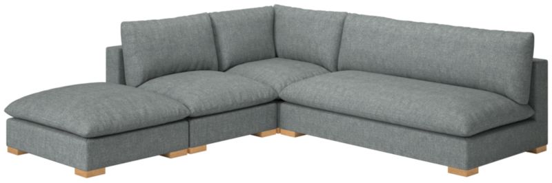 Deseo 4-Piece Modular Standard Depth Sectional Sofa with Loveseat - image 0 of 8