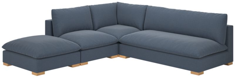 Deseo 4-Piece Modular Standard Depth Sectional Sofa with Loveseat - image 0 of 8