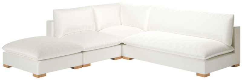 Deseo 4-Piece Modular Standard Depth Sectional Sofa with Loveseat - image 0 of 8