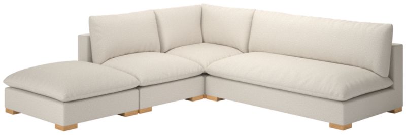 Deseo 4-Piece Modular Standard Depth Sectional Sofa with Loveseat - image 0 of 8