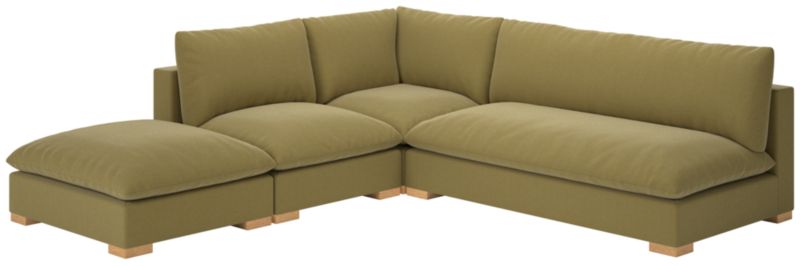 Deseo 4-Piece Modular Standard Depth Sectional Sofa with Loveseat - image 0 of 8