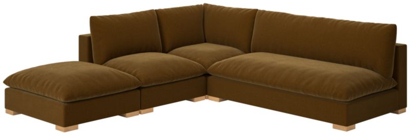 Deseo 4-Piece Modular Standard Depth Sectional Sofa with Loveseat - image 0 of 8