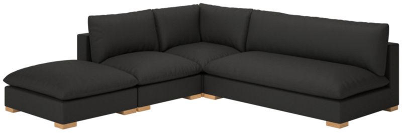 Deseo 4-Piece Modular Standard Depth Sectional Sofa with Loveseat - image 0 of 8