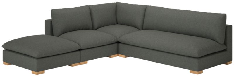 Deseo 4-Piece Modular Standard Depth Sectional Sofa with Loveseat - image 0 of 8