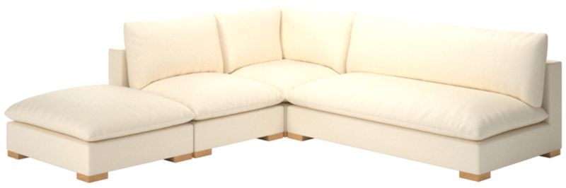 Deseo 4-Piece Modular Standard Depth Sectional Sofa with Loveseat - image 0 of 8