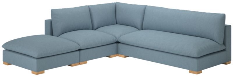 Deseo 4-Piece Modular Standard Depth Sectional Sofa with Loveseat - image 0 of 8