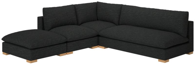 Deseo 4-Piece Modular Standard Depth Sectional Sofa with Loveseat - image 0 of 8