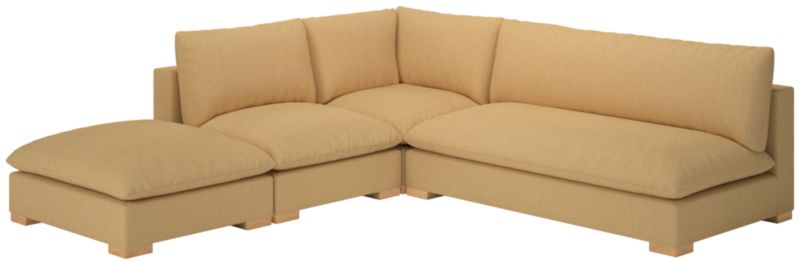 Deseo 4-Piece Modular Standard Depth Sectional Sofa with Loveseat - image 0 of 8