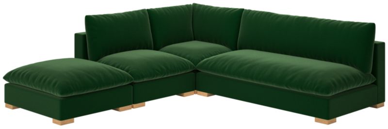 Deseo 4-Piece Modular Standard Depth Sectional Sofa with Loveseat - image 0 of 8