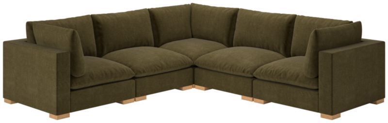 Deseo 5-Piece Modular Standard Depth Sectional Sofa - image 0 of 8